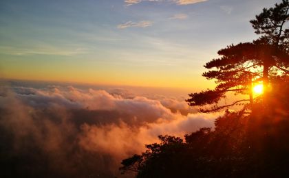 三清山絕美日出