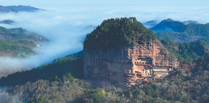 守護麥積山石窟